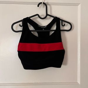 90s style crop or sports bra